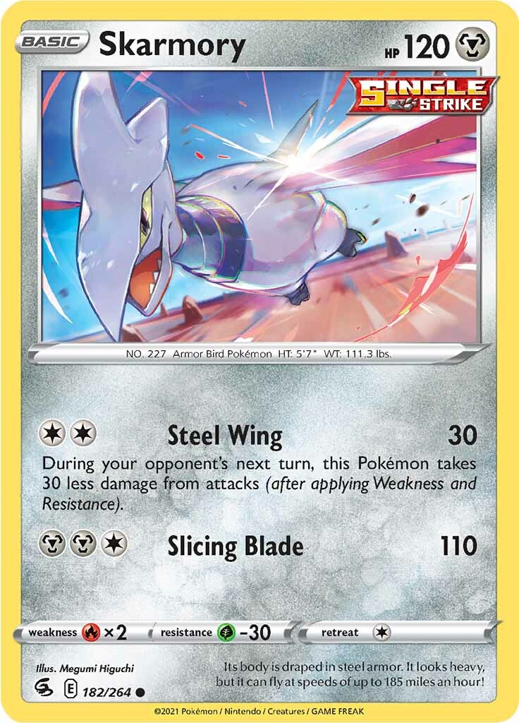 Skarmory (182/264) [Sword & Shield: Fusion Strike] | Enigma On Main