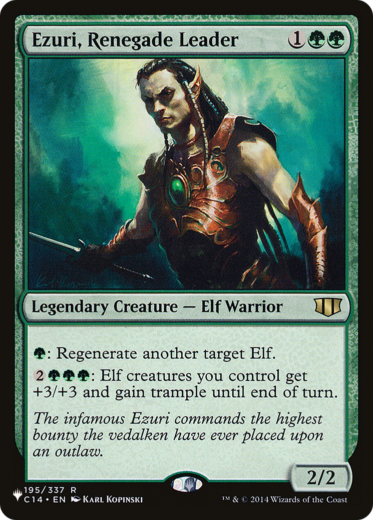 Ezuri, Renegade Leader [The List] | Enigma On Main