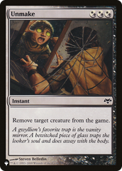 Unmake [The List Reprints] | Enigma On Main