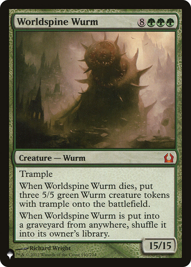 Worldspine Wurm [The List] | Enigma On Main