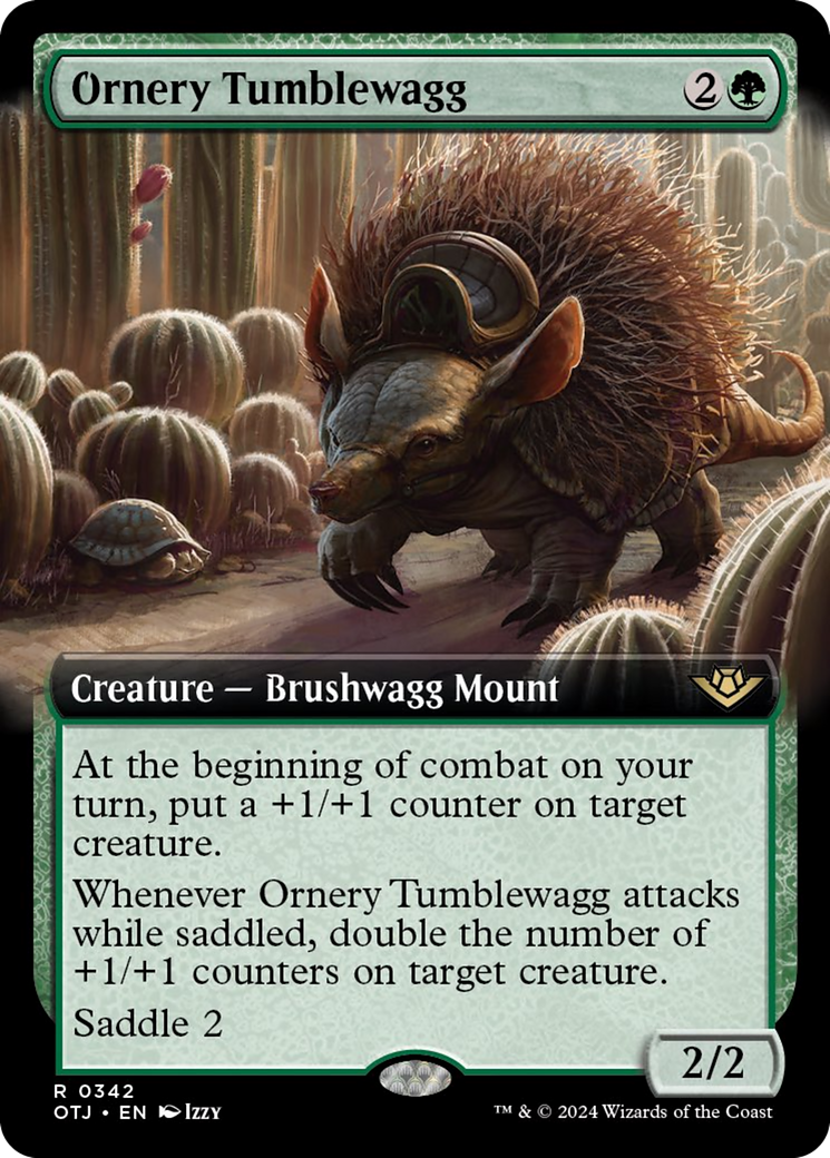 Ornery Tumblewagg (Extended Art) [Outlaws of Thunder Junction] | Enigma On Main