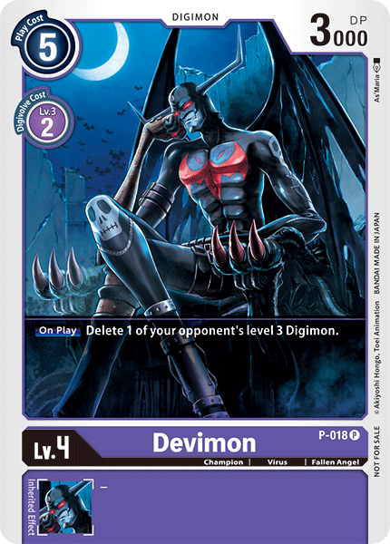 Devimon [P-018] [Promotional Cards] | Enigma On Main