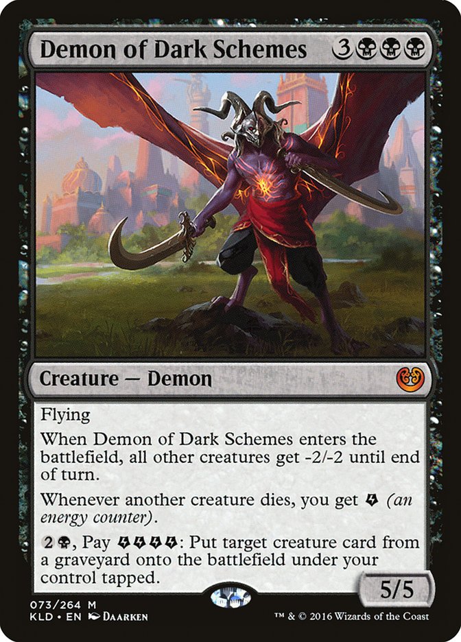 Demon of Dark Schemes [Kaladesh] | Enigma On Main