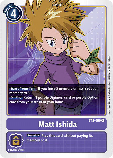Matt Ishida [BT2-090] [Release Special Booster Ver.1.0] | Enigma On Main
