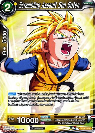 Scrambling Assault Son Goten (P-062) [Promotion Cards] | Enigma On Main