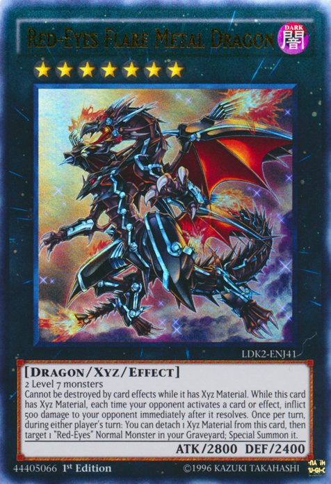 Red-Eyes Flare Metal Dragon [LDK2-ENJ41] Ultra Rare | Enigma On Main