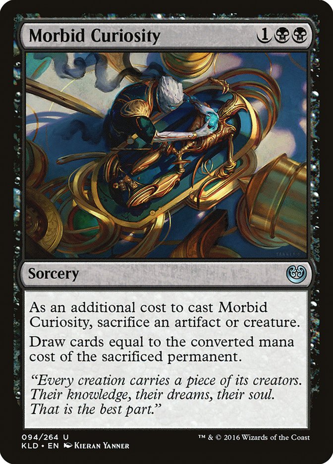 Morbid Curiosity [Kaladesh] | Enigma On Main