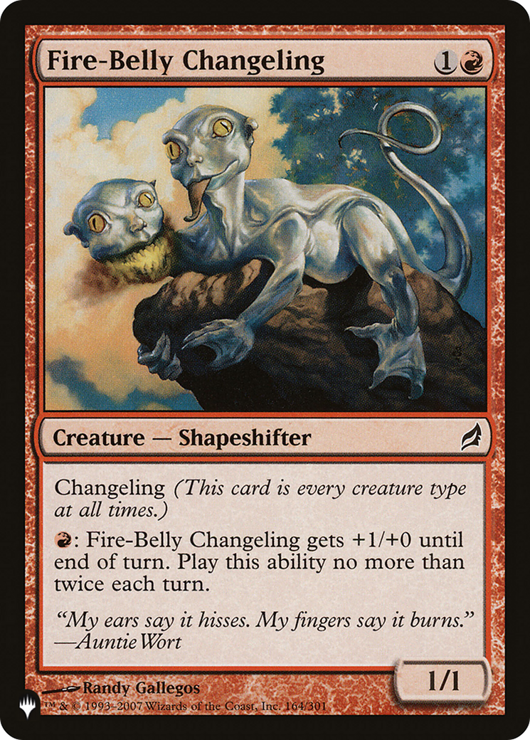 Fire-Belly Changeling [The List] | Enigma On Main