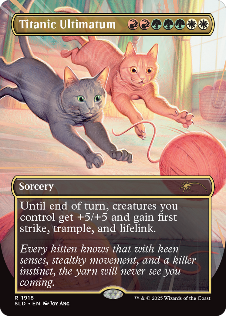 Titanic Ultimatum (1918) (Rainbow Foil) [Secret Lair Drop Series] | Enigma On Main