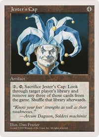 Jester's Cap (Oversized) [Oversize Cards] | Enigma On Main