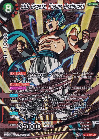 SSB Gogeta, Fusion Onslaught (Collector's Selection Vol. 1) (BT6-014) [Promotion Cards] | Enigma On Main