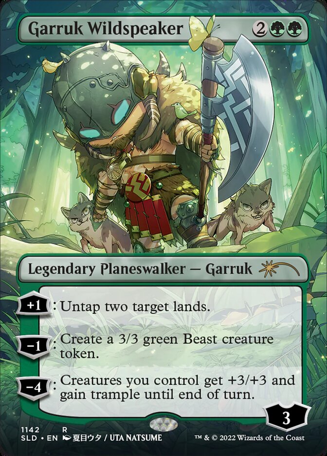 Garruk Wildspeaker (Borderless) [Secret Lair Drop Series] | Enigma On Main