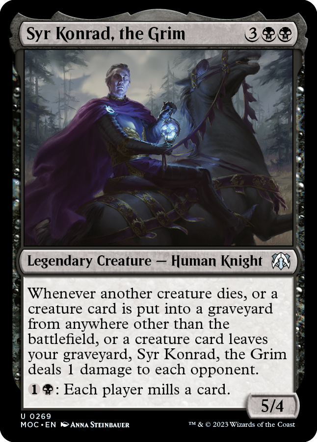 Syr Konrad, the Grim [March of the Machine Commander] | Enigma On Main