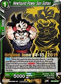 Newfound Power Son Gohan (Origins 2019) (BT4-048_PR) [Tournament Promotion Cards] | Enigma On Main