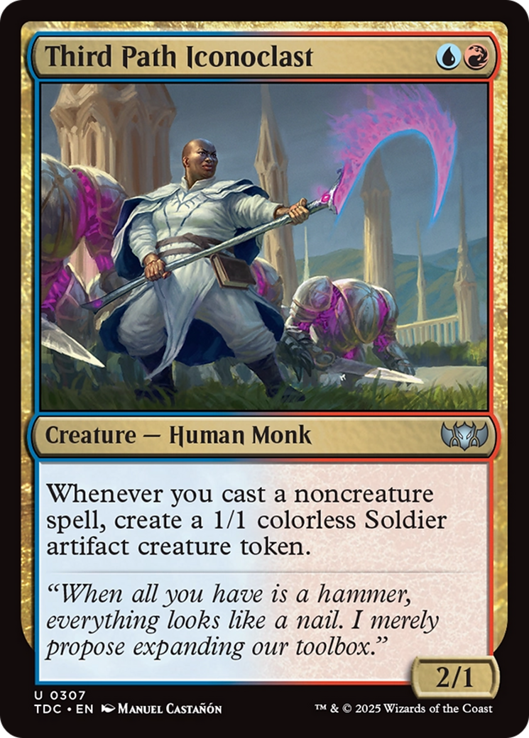 Third Path Iconoclast [Tarkir: Dragonstorm Commander] | Enigma On Main
