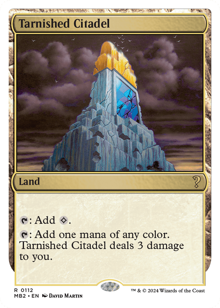 Tarnished Citadel (White Border) [Mystery Booster 2] | Enigma On Main