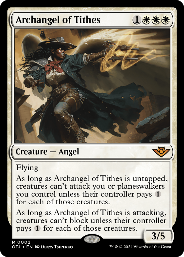 Archangel of Tithes [Outlaws of Thunder Junction] | Enigma On Main