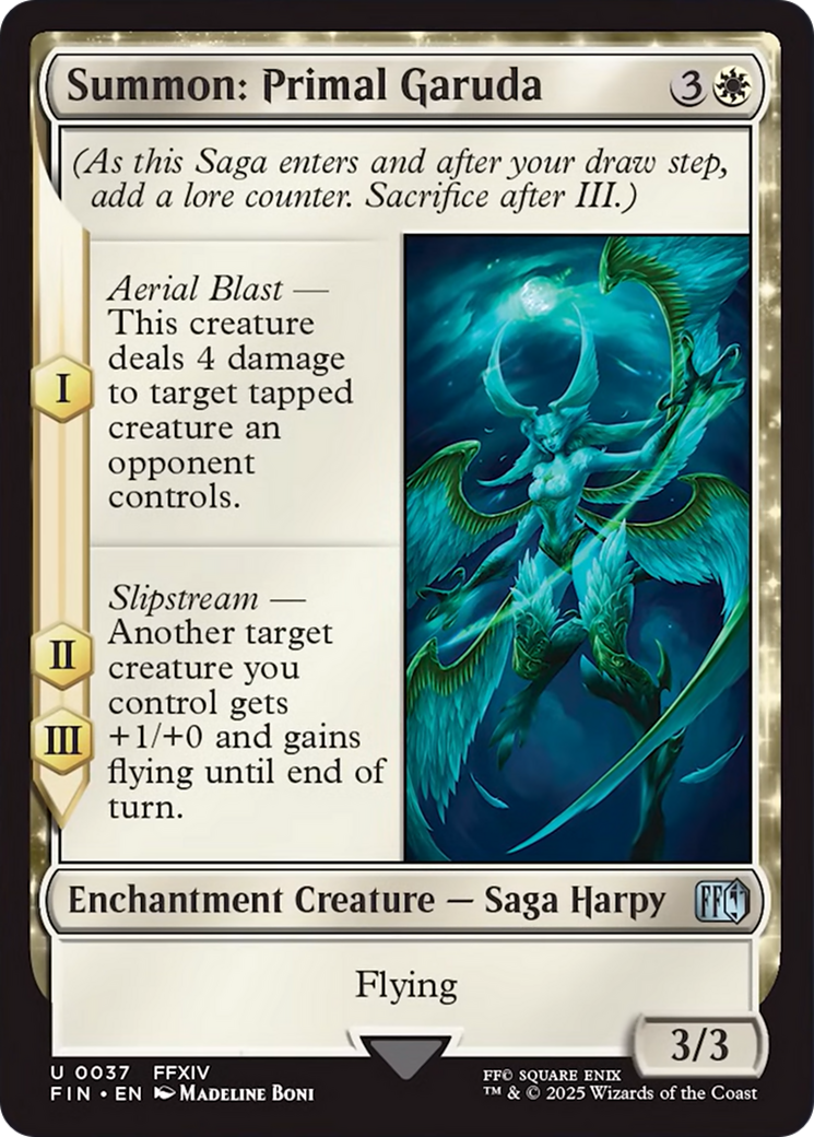 Summon: Primal Garuda [FINAL FANTASY] | Enigma On Main