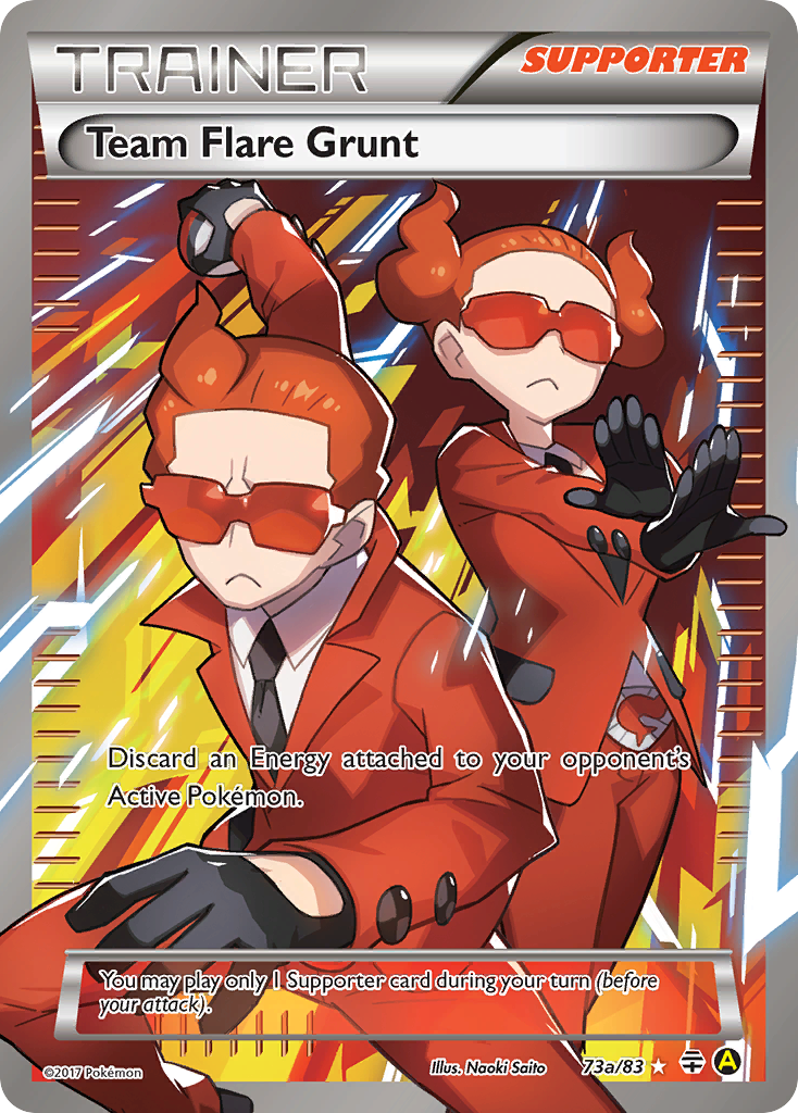 Team Flare Grunt (73a/83) [Alternate Art Promos] | Enigma On Main