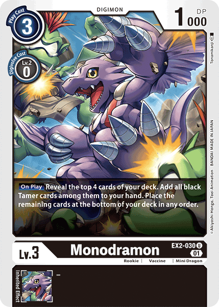 Monodramon [EX2-030] [Digital Hazard] | Enigma On Main