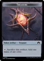 Phyrexian Germ // Treasure Double-Sided Token [Modern Horizons 3 Tokens] | Enigma On Main