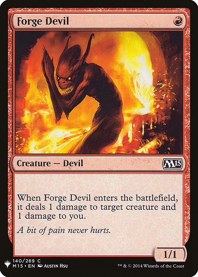 Forge Devil [Mystery Booster] | Enigma On Main