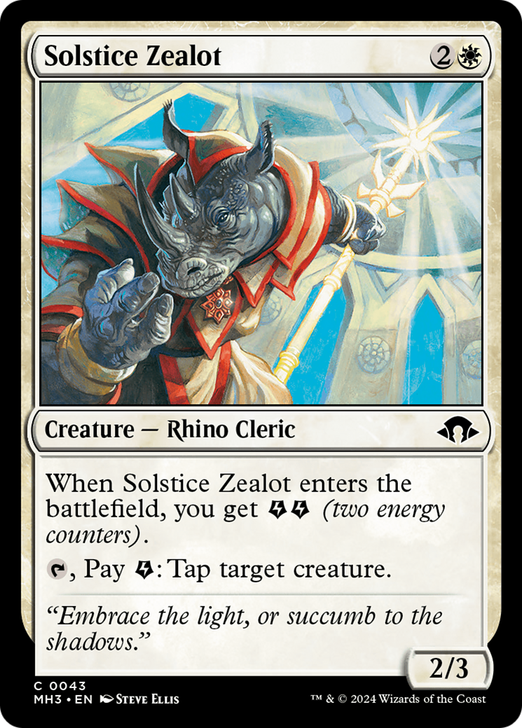 Solstice Zealot [Modern Horizons 3] | Enigma On Main