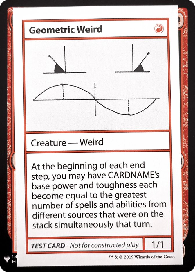 Geometric Weird [Mystery Booster Playtest Cards] | Enigma On Main