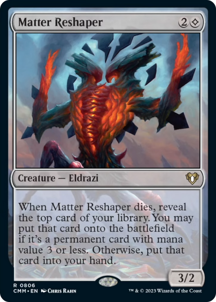 Matter Reshaper [Commander Masters] | Enigma On Main