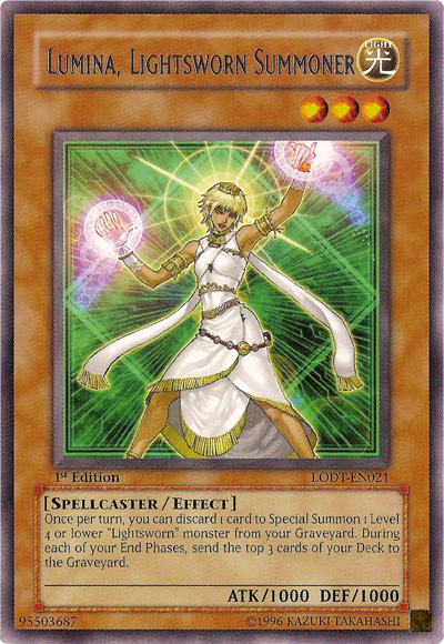 Lumina, Lightsworn Summoner [LODT-EN021] Rare | Enigma On Main