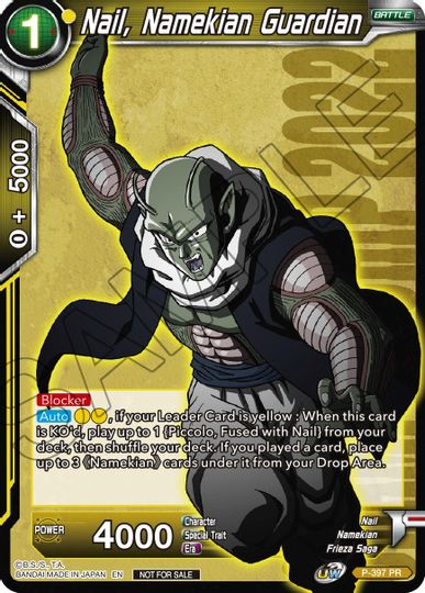 Nail, Namekian Guardian (P-397) [Promotion Cards] | Enigma On Main