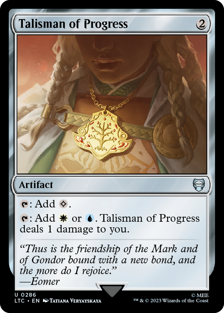 Talisman of Progress [The Lord of the Rings: Tales of Middle-Earth Commander] | Enigma On Main