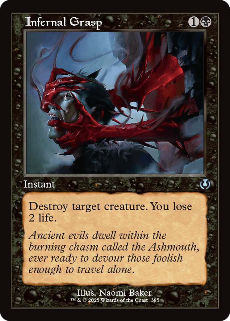 Infernal Grasp (Retro Frame) [Innistrad Remastered] | Enigma On Main