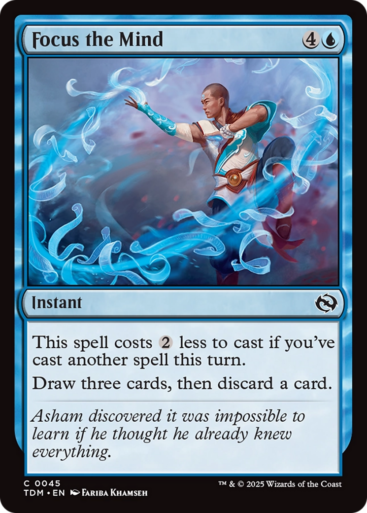Focus the Mind [Tarkir: Dragonstorm] | Enigma On Main