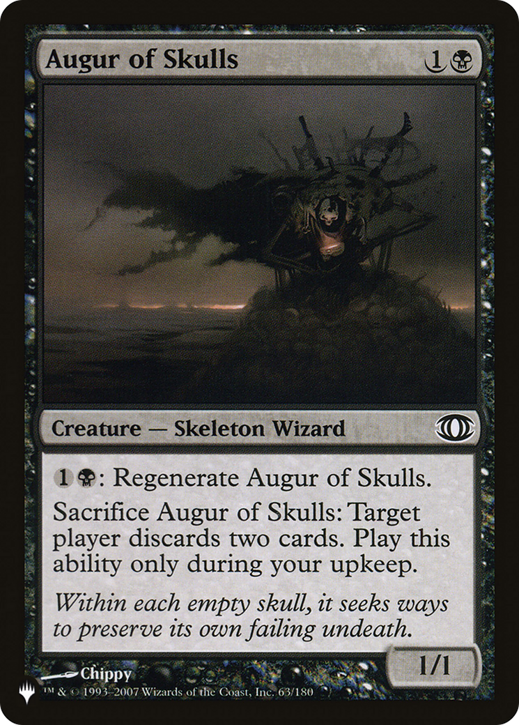 Augur of Skulls [The List Reprints] | Enigma On Main