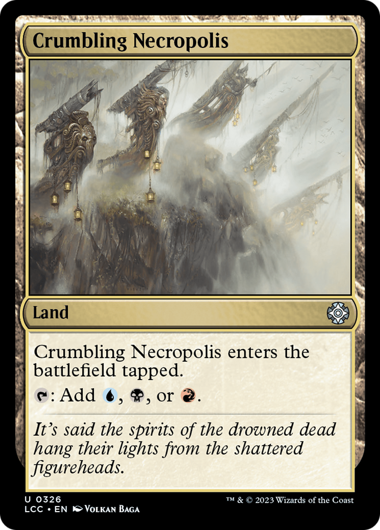 Crumbling Necropolis [The Lost Caverns of Ixalan Commander] | Enigma On Main
