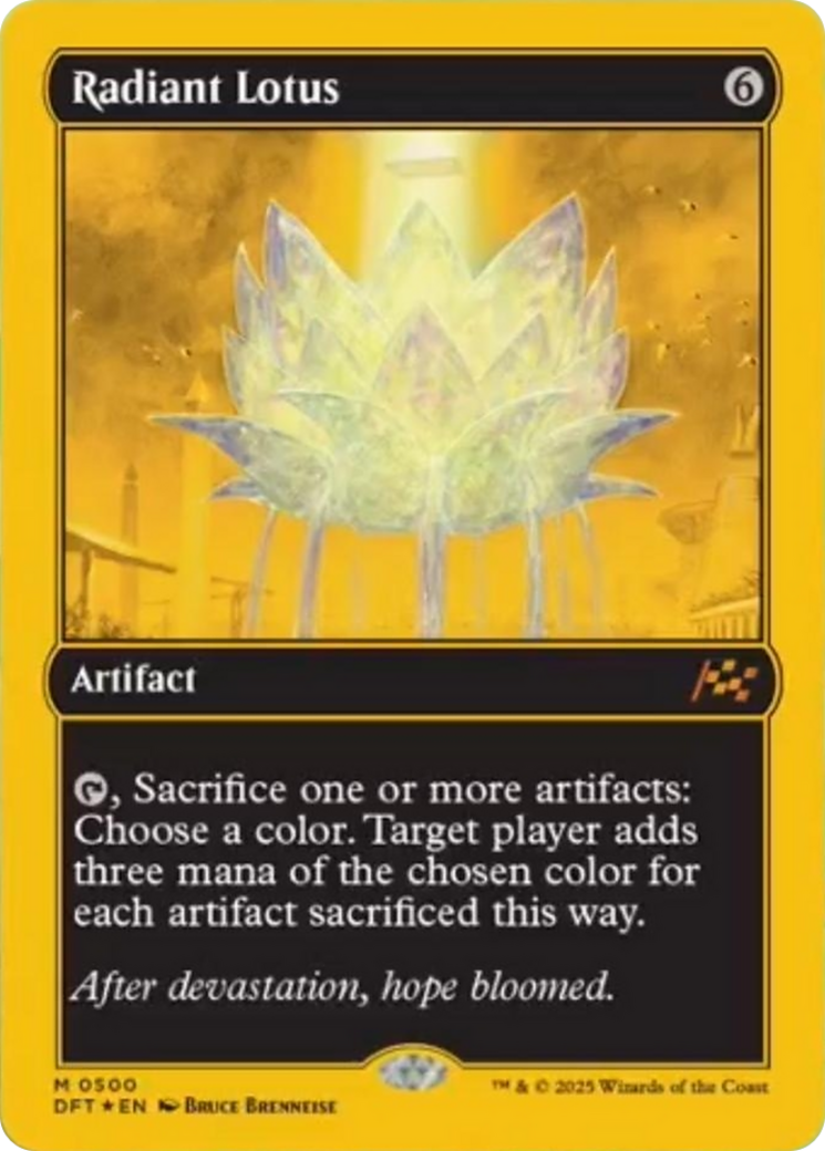 Radiant Lotus (First-Place Foil) [Aetherdrift] | Enigma On Main