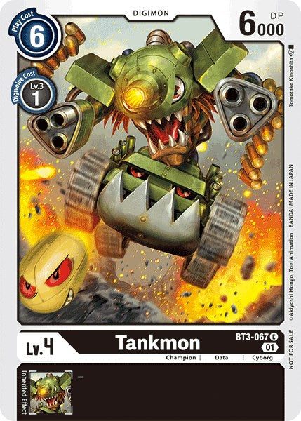 Tankmon [BT3-067] (Tamer Party Vol. 4) [Release Special Booster Promos] | Enigma On Main