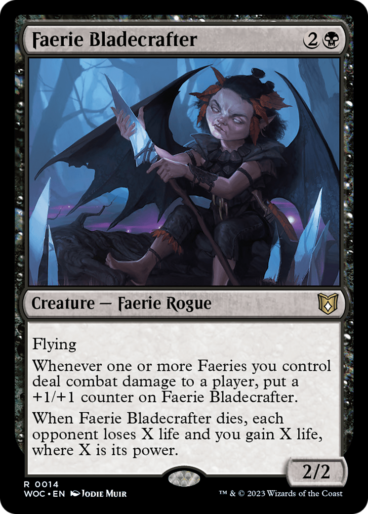 Faerie Bladecrafter [Wilds of Eldraine Commander] | Enigma On Main