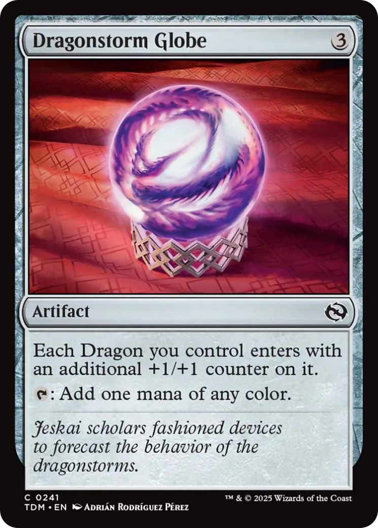 Dragonstorm Globe [Tarkir: Dragonstorm] | Enigma On Main