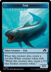 Servo // Fish Double-Sided Token [Modern Horizons 3 Tokens] | Enigma On Main