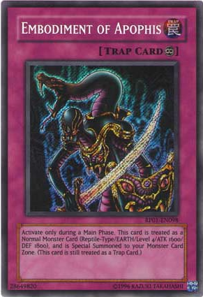 Embodiment of Apophis [RP01-EN098] Secret Rare | Enigma On Main