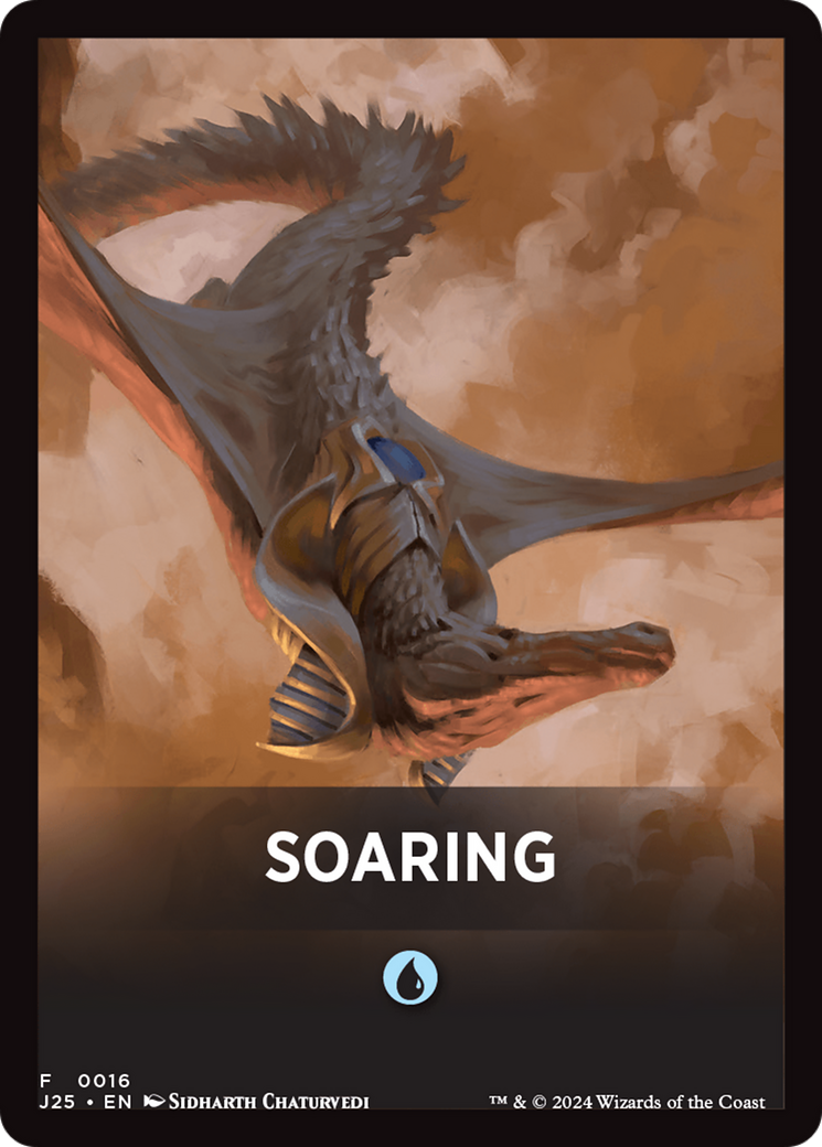 Soaring Theme Card [Foundations Jumpstart Front Cards] | Enigma On Main