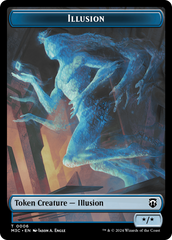 Illusion // Servo Double-Sided Token [Modern Horizons 3 Commander Tokens] | Enigma On Main