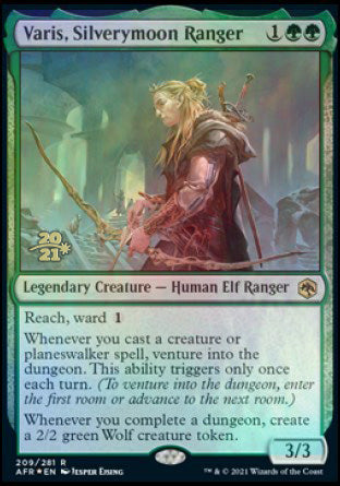 Varis, Silverymoon Ranger [Dungeons & Dragons: Adventures in the Forgotten Realms Prerelease Promos] | Enigma On Main