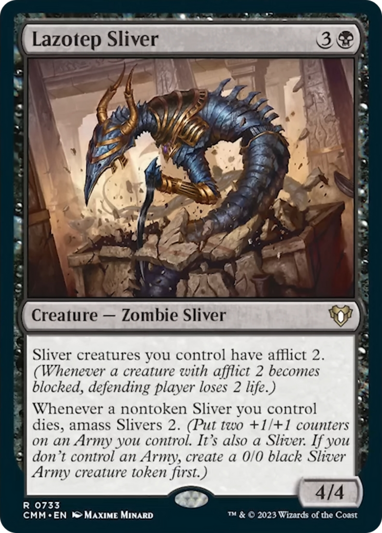 Lazotep Sliver [Commander Masters] | Enigma On Main