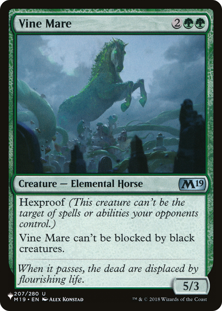 Vine Mare [The List Reprints] | Enigma On Main