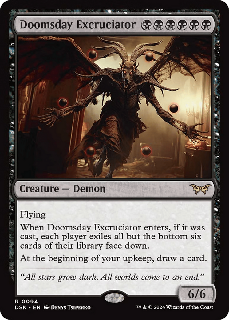 Doomsday Excruciator [Duskmourn: House of Horror] | Enigma On Main