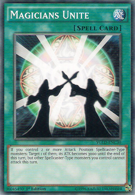 Magicians Unite [YGLD-ENC30] Common | Enigma On Main