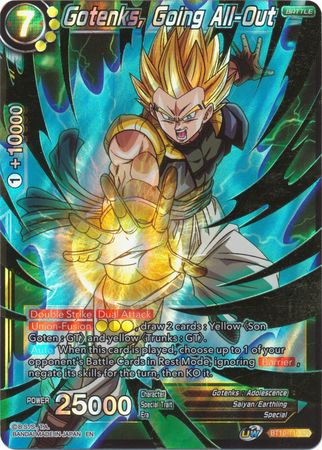 Gotenks, Going All-Out (BT10-110) [Rise of the Unison Warrior 2nd Edition] | Enigma On Main